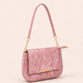 Pink Marble Shoulder Bag