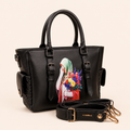 Black Graphic Tote Bag