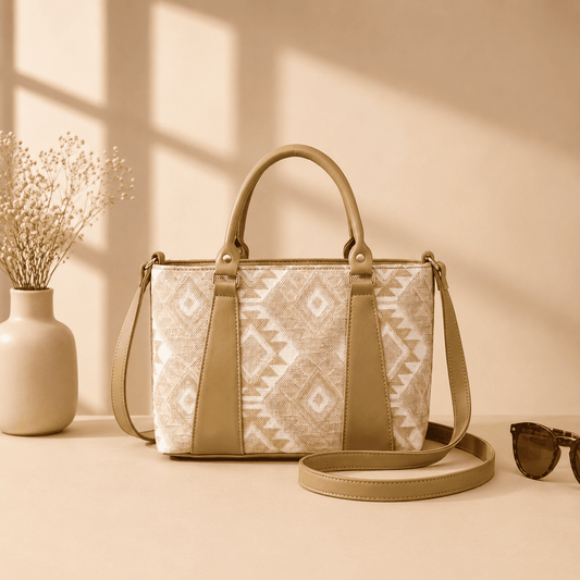 Olive Aztec Tote