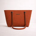 Rust Chain Tote