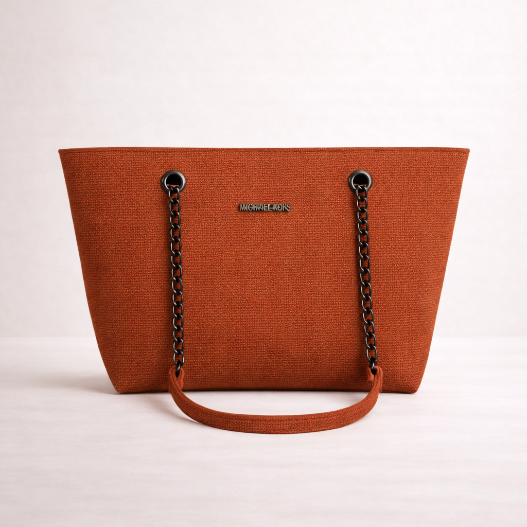 Rust Chain Tote