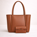 Brown Form Tote