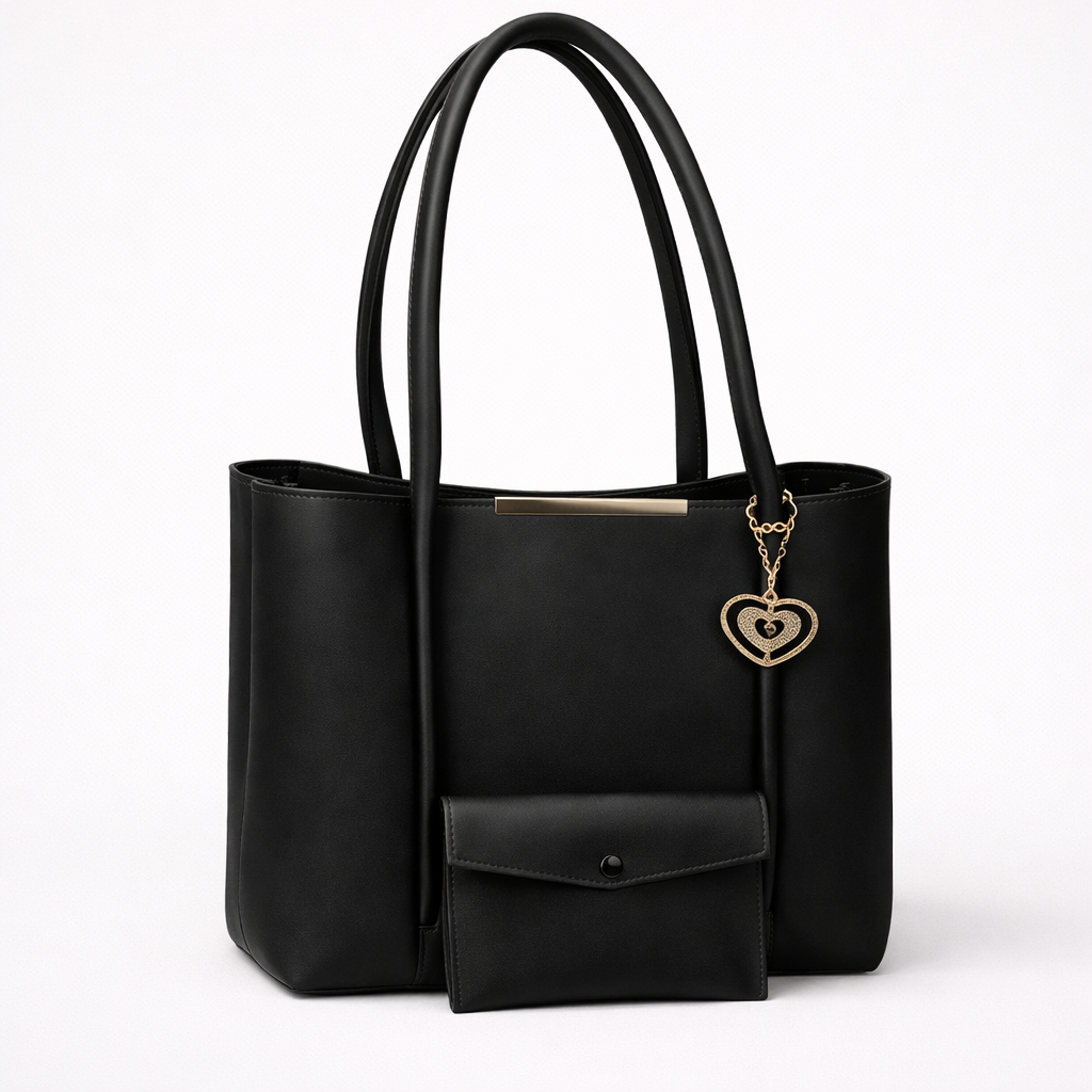 Black Form Tote