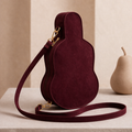 Burgundy Curve Crossbody