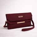 Burgundy Line Crossbody