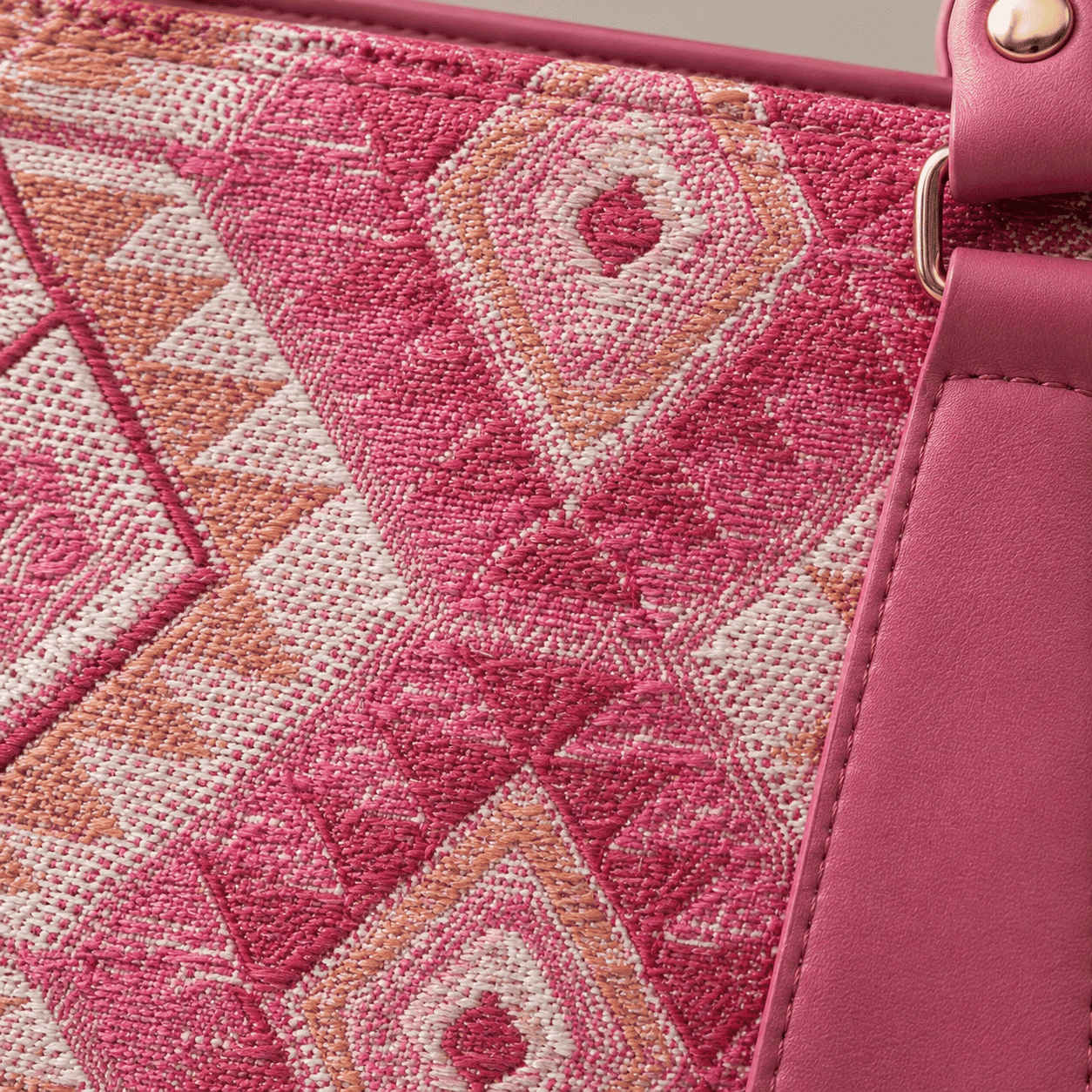 Pink Aztec Tote