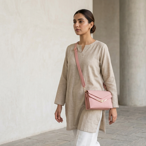 Blush Edge Crossbody