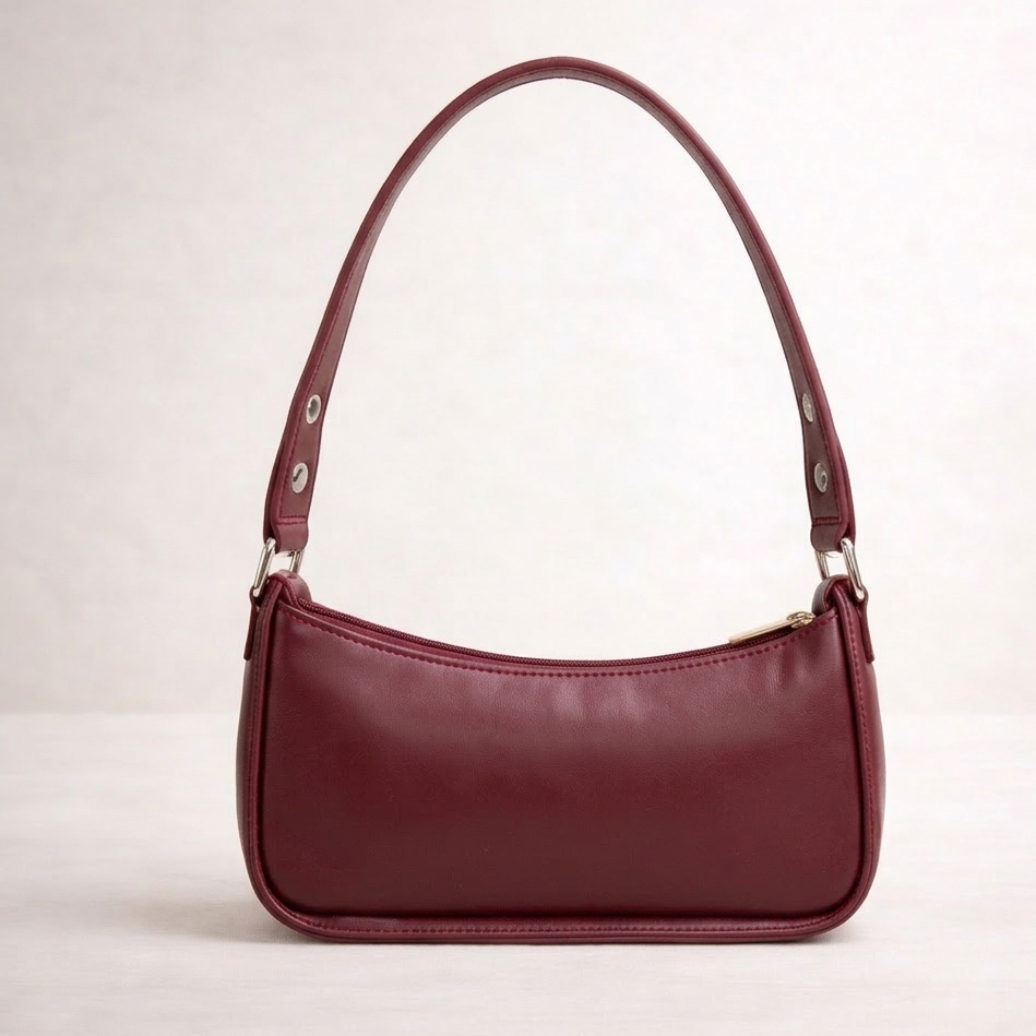 Burgundy Shoulder Bag