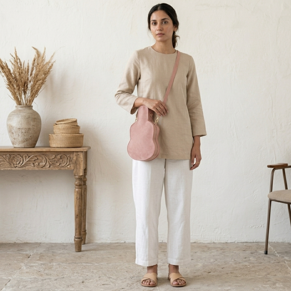 Blush Curve Crossbody