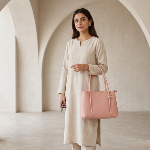 Blush Charm Tote