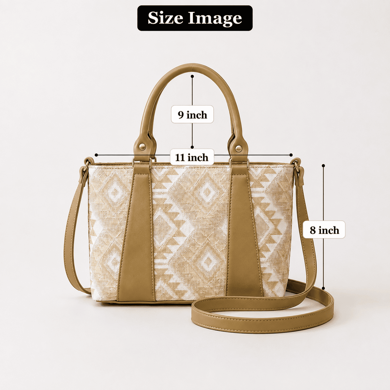 Olive Aztec Tote